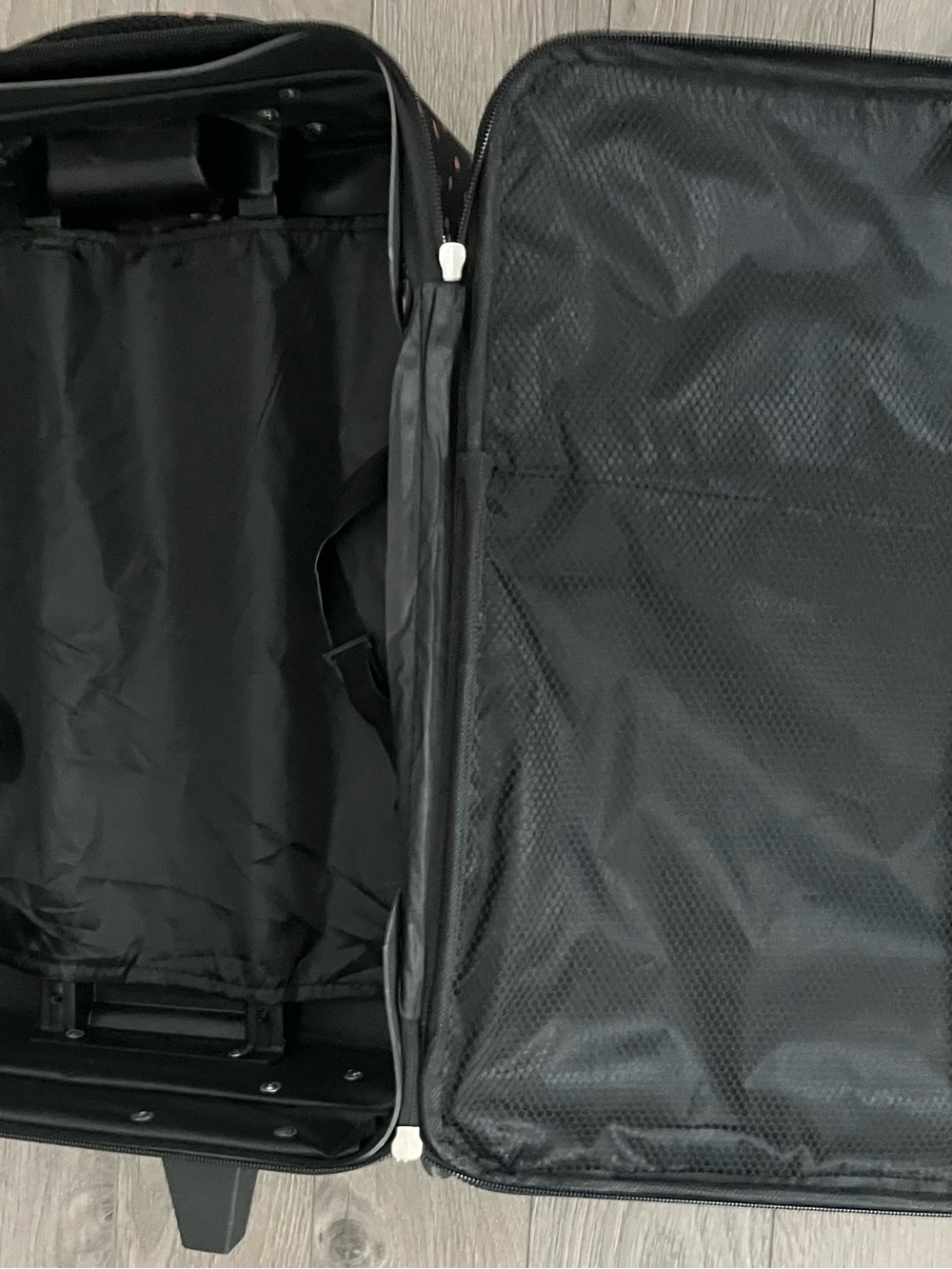 Jetstream Black Carry-On with Pink & White Dot Print - Picture 11 of 12